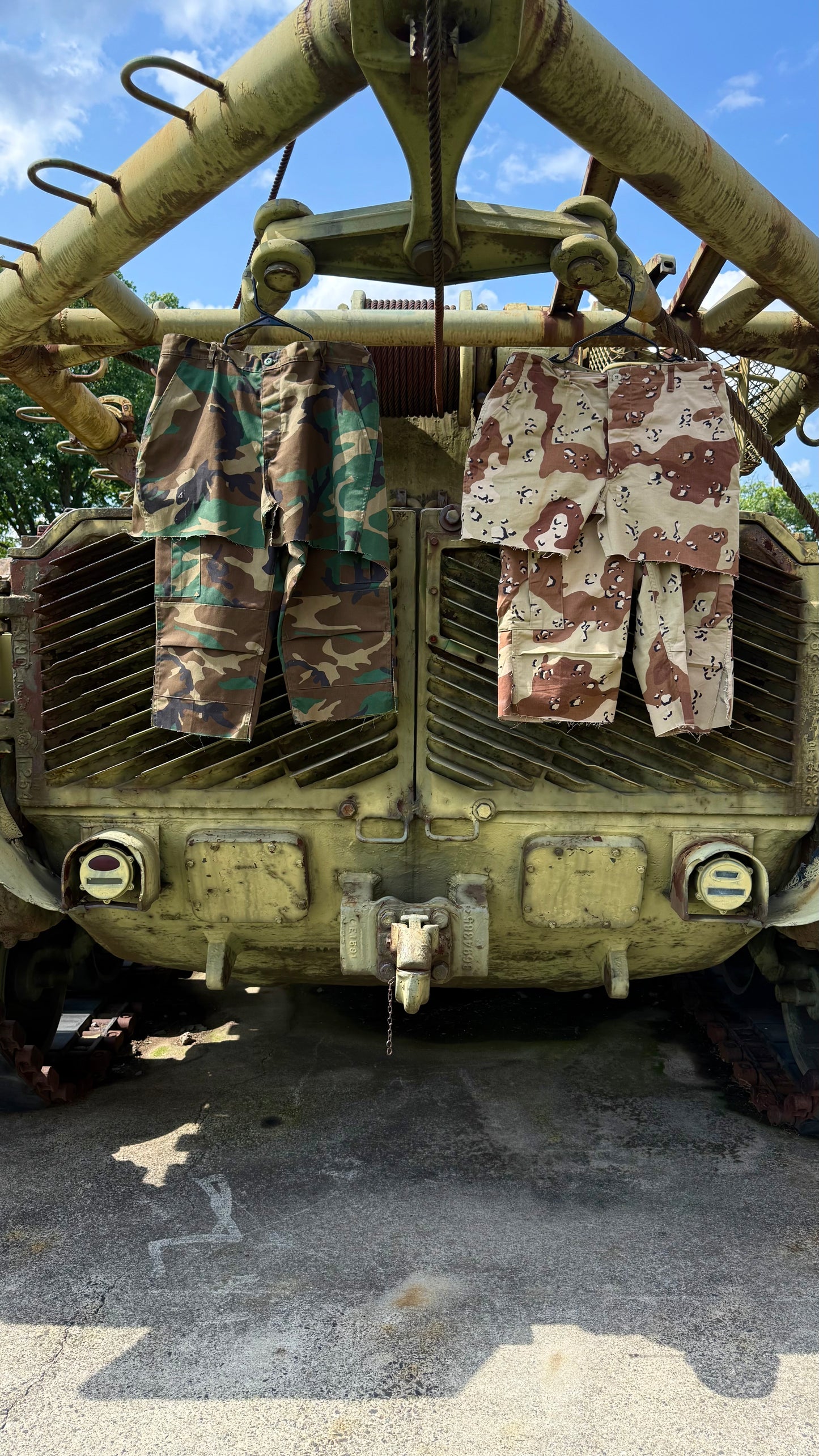 Camo shorts “Ten Hut”
