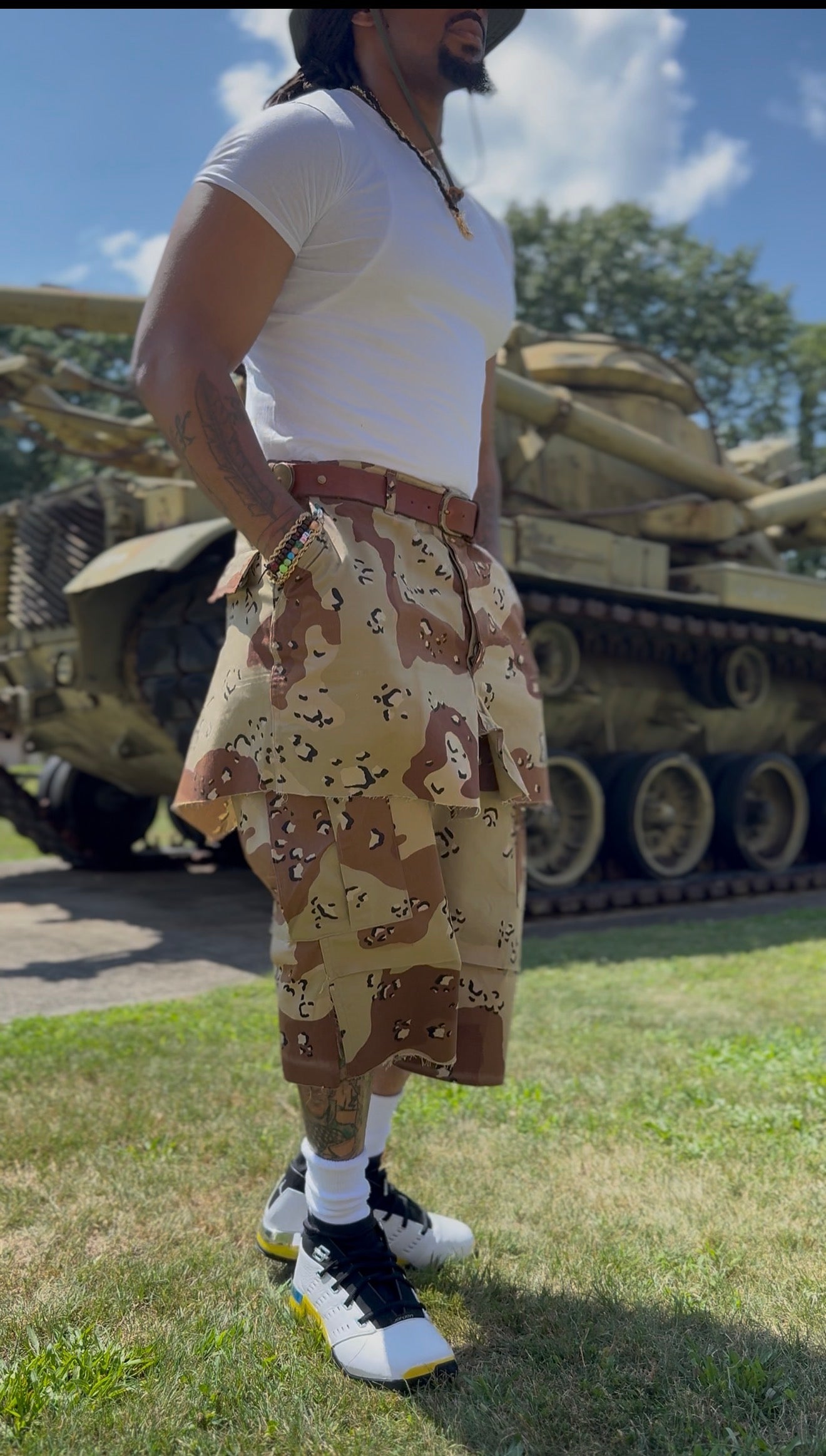 Camo shorts “Ten Hut”